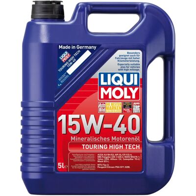 Λιμου Moly Λιπαντικό Κινητήρα Touring High Tech 15W-40 - Λιπαντικό Κινητήρα Λιμου Moly Λιπαντικό Κινητήρα Touring High Tech 15W-40 - Λιπαντικό Κινητήρα