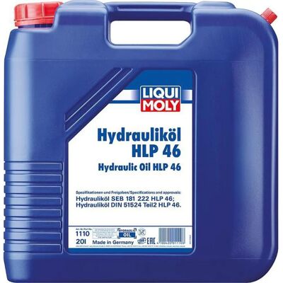 Liqui Moly Hydrauliköl HLP 46 - 20L - Für hohe thermische Belastungen Liqui Moly Hydrauliköl HLP 46 - 20L - Für hohe thermische Belastungen