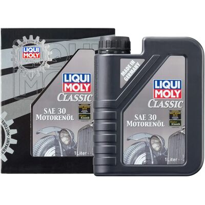 Huile moteur classique Liqui Moly SAE 30 - Huile pour véhicules et motos Huile moteur classique Liqui Moly SAE 30 - Huile pour véhicules et motos