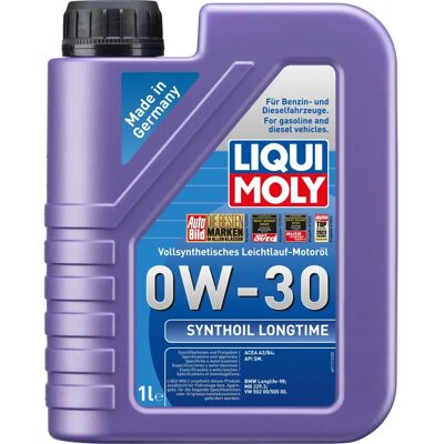 Liqui Moly Synthoil Longtime 0W-30 - Λάδι κινητήρα Liqui Moly Synthoil Longtime 0W-30 - Λάδι κινητήρα
