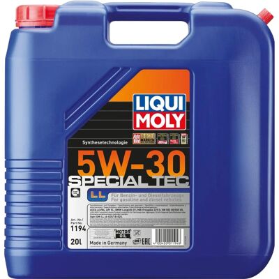 Liqui Moly Special Tec LL 5W-30 - Moottoriöljy Liqui Moly Special Tec LL 5W-30 - Moottoriöljy