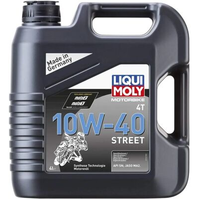 LIQUI MOLY Motocykl 4T 10W-40 Street - 4 l LIQUI MOLY Motocykl 4T 10W-40 Street - 4 l