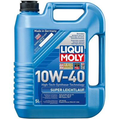 Olej silnikowy Liqui Moly Leichtlauf Super 10W-40 1301 Olej silnikowy Liqui Moly Leichtlauf Super 10W-40 1301
