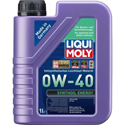 Liqui Moly Synthoil Energy 0W-40 Motorolaj - Motorolaj Liqui Moly Synthoil Energy 0W-40 Motorolaj - Motorolaj