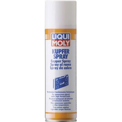 Liqui Moly Copper Spray 250ml High-Temp Lubricant - Lubricant Spray Liqui Moly Copper Spray 250ml High-Temp Lubricant - Lubricant Spray