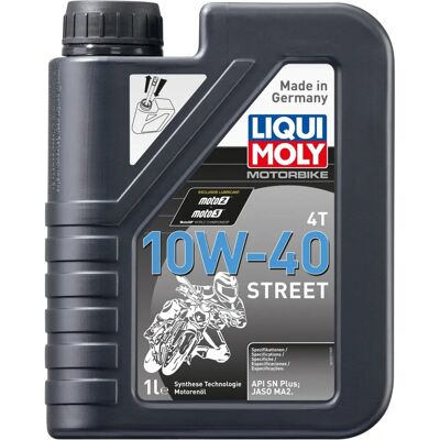 LIQUI MOLY Motocyklový 4T 10W-40 Street - 1 l LIQUI MOLY Motocyklový 4T 10W-40 Street - 1 l