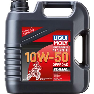 LIQUI MOLY Motorbike 4T Synth 10W-50 Offroad Race - 4 l LIQUI MOLY Motorbike 4T Synth 10W-50 Offroad Race - 4 l