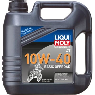 LIQUI MOLY Motorbike 4T 10W-40 Basic Offroad - 4 l LIQUI MOLY Motorbike 4T 10W-40 Basic Offroad - 4 l