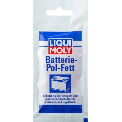 Liqui Moly Batterie-Pol-Fett - Korrosionsschutz, wasserabweisend, einfach aufzutragen Liqui Moly Batterie-Pol-Fett - Korrosionsschutz, wasserabweisend, einfach aufzutragen