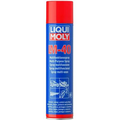 Liqui Moly LM 40 Multifunktionsspray - Korrosionsschutz, Wasserverdrängung, Schmierung Liqui Moly LM 40 Multifunktionsspray - Korrosionsschutz, Wasserverdrängung, Schmierung