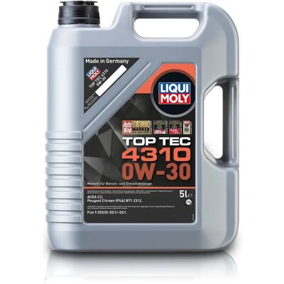 Liqui Moly Top Tec 4310 0W-30 Motorolie - Motorolie Liqui Moly Top Tec 4310 0W-30 Motorolie - Motorolie