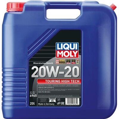 Liqui Moly Touring High Tech 20W-20 20L Motoröl - Motoröl Liqui Moly Touring High Tech 20W-20 20L Motoröl - Motoröl