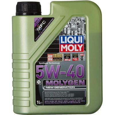 Motorolie Liqui Moly Molygen 5W-40 - ACEA A3/B4 1L Motorolie Liqui Moly Molygen 5W-40 - ACEA A3/B4 1L