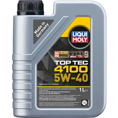 Liqui Moly Top Tec 4100 5W-40 1L - Olej silnikowy Liqui Moly Top Tec 4100 5W-40 1L - Olej silnikowy
