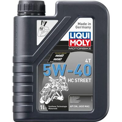 Liqui Moly Motorbike 4T 5W-40 HC Street 1L - Motorolja Liqui Moly Motorbike 4T 5W-40 HC Street 1L - Motorolja