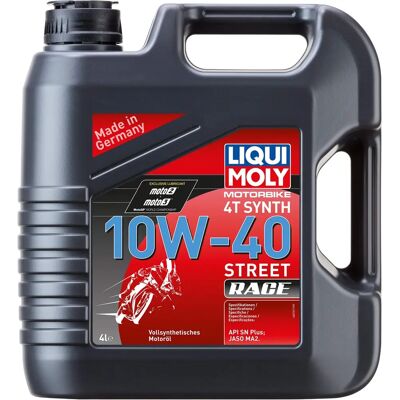 Liqui Moly 20754 Motorbike 4T Synth 10W-40 Street Race - Ulei de motor Liqui Moly 20754 Motorbike 4T Synth 10W-40 Street Race - Ulei de motor