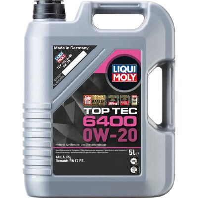 Λιπαντικό κινητήρα Liqui Moly Renault Dacia Toyota Kia Nissan Honda Hyundai 0W-20 Λιπαντικό κινητήρα Liqui Moly Renault Dacia Toyota Kia Nissan Honda Hyundai 0W-20