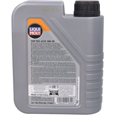 Λιπαντικό κινητήρα Liqui Moly Top Tec 4210 0W-30 - Λιπαντικό κινητήρα Λιπαντικό κινητήρα Liqui Moly Top Tec 4210 0W-30 - Λιπαντικό κινητήρα