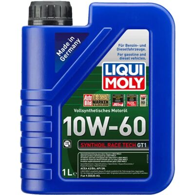 Liqui Moly - Synthoil Race Tech GT1 10W-60 - 1L - Huile moteur - Publicité Liqui Moly - Synthoil Race Tech GT1 10W-60 - 1L - Huile moteur - Publicité