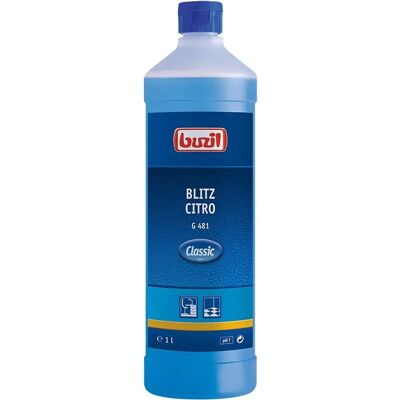 BUZIL - Nettoyant à l'alcool citron G 481 - 12 Bouteilles - Publicité BUZIL - Nettoyant à l'alcool citron G 481 - 12 Bouteilles - Publicité
