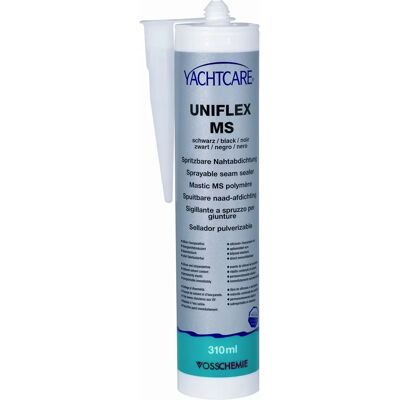 YACHTCARE Uniflex MS Marino 310ml Nero - Sigillante e Colla YACHTCARE Uniflex MS Marino 310ml Nero - Sigillante e Colla