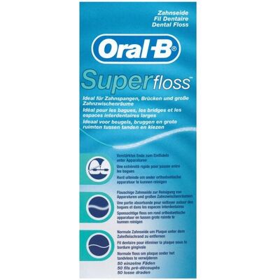 Oral-B Superfloss - 50m Oral-B Superfloss - 50m