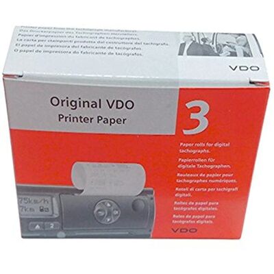 VDO 1381.9003.0300 Tachografenpapier - 3 Rollen VDO 1381.9003.0300 Tachografenpapier - 3 Rollen