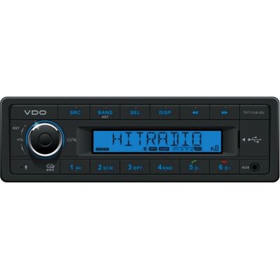 VDO TR712UB-BU - Black - 1 DIN - 41 W - car radio VDO TR712UB-BU - Black - 1 DIN - 41 W - car radio