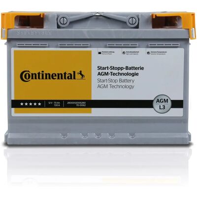 Continental START STOP 12V 70Ah (2800012006280) Continental START STOP 12V 70Ah (2800012006280)