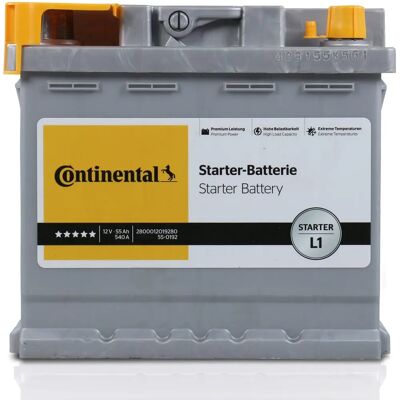 Continental 12V 55Ah (2800012019280) - Publicité Continental 12V 55Ah (2800012019280) - Publicité