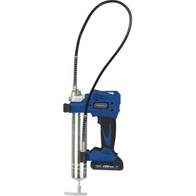 Pressol 20 V Fettpistol Set - Kontinuierlich, Einstellbar, LED-Licht Pressol 20 V Fettpistol Set - Kontinuierlich, Einstellbar, LED-Licht