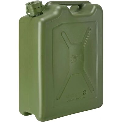 Pressol 21 127-950 bidón de combustible - Bidón de combustible, Verde oliva, 20L - Grado militar Pressol 21 127-950 bidón de combustible - Bidón de combustible, Verde oliva, 20L - Grado militar