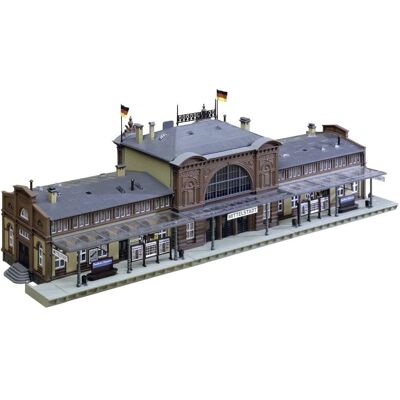 Faller Model Railway Station - Classic, Decorated Facades - H0 Scale Faller Model Railway Station - Classic, Decorated Facades - H0 Scale