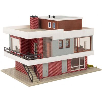 Faller 109257 Modernt hus med flackt tak - Skalemodell tillbehör Faller 109257 Modernt hus med flackt tak - Skalemodell tillbehör