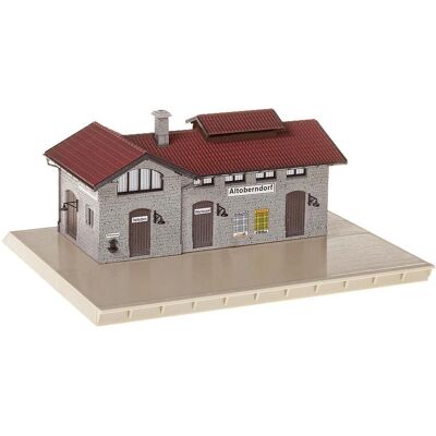 Faller Estación de descanso de Altoberndorf - Parada ferroviaria de piedra rural - Edificio para trenes miniatura Faller Estación de descanso de Altoberndorf - Parada ferroviaria de piedra rural - Edificio para trenes miniatura