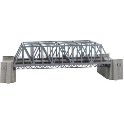Faller 120497 - Steel Bridge, 2 Tracks - Model Accessory Faller 120497 - Steel Bridge, 2 Tracks - Model Accessory