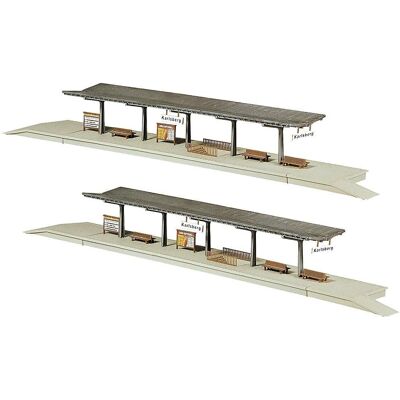 Faller 2 Plataformas - Edificio para tren en miniatura - F222126 Faller 2 Plataformas - Edificio para tren en miniatura - F222126