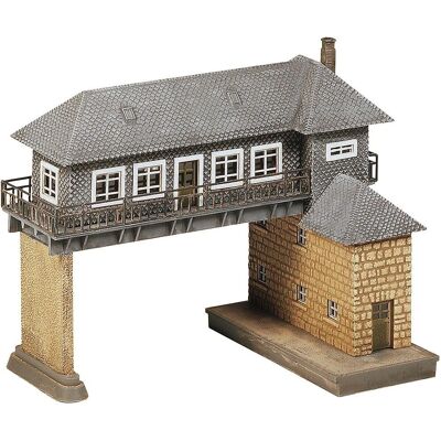 Faller Brugge Überkopf-Signalhaus Bausatz II N gauge - Modellbausatz Faller Brugge Überkopf-Signalhaus Bausatz II N gauge - Modellbausatz