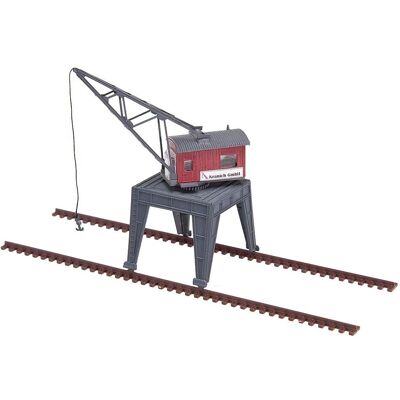 Faller Pequena grua porticada - Edifício para trens em miniatura - F222200 Faller Pequena grua porticada - Edifício para trens em miniatura - F222200