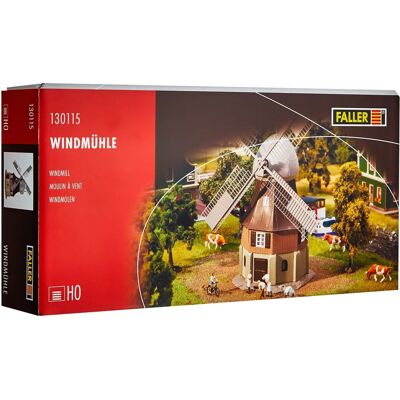 Faller Windmill Model - Octagonal Dutch Windmill - H0 Scale Faller Windmill Model - Octagonal Dutch Windmill - H0 Scale