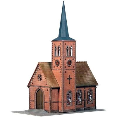 Faller Kleinstadt-Kirche - Modelleisenbahn: Gebäude - FALL130239 Faller Kleinstadt-Kirche - Modelleisenbahn: Gebäude - FALL130239