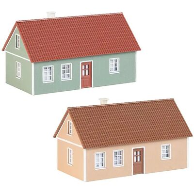 Faller 130607 Model Train Village Houses Set - 2-Pack Faller 130607 Model Train Village Houses Set - 2-Pack