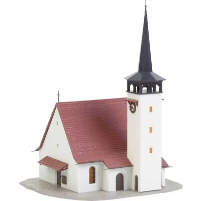Église avec Toit en Dentelle Faller 232314 Église avec Toit en Dentelle Faller 232314