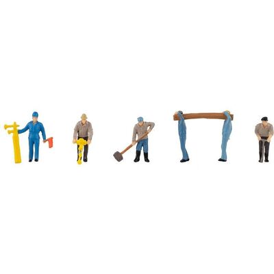 Faller H0 Operai di costruzione - parte modello Faller H0 Operai di costruzione - parte modello