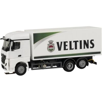 Faller MB Actros Streamspace Kofferaufbau Veltins Car System - Modelo de Camión Faller MB Actros Streamspace Kofferaufbau Veltins Car System - Modelo de Camión