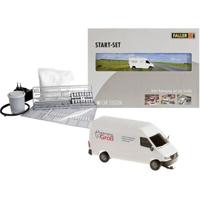 Faller Model trains: vehicles Car System Start-Set MB Sprinter - Model trains Faller Model trains: vehicles Car System Start-Set MB Sprinter - Model trains