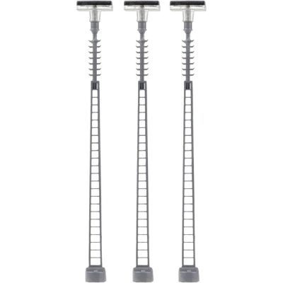 Faller N Beleuchtungsleuchte - Szene nahe Gleis - Metallgittermast - 3 Stück Faller N Beleuchtungsleuchte - Szene nahe Gleis - Metallgittermast - 3 Stück