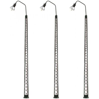 Faller 180117 Gatumiljö för HO-skala - 3 LED-lampor Faller 180117 Gatumiljö för HO-skala - 3 LED-lampor