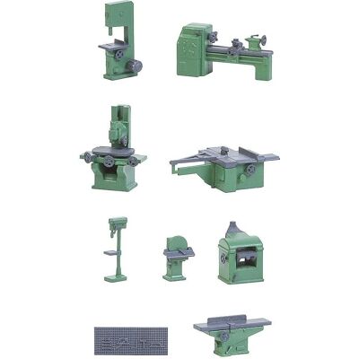Faller Verkstad Modell Kit Iii - Tillbehör Modell Kit - HO Skala Faller Verkstad Modell Kit Iii - Tillbehör Modell Kit - HO Skala