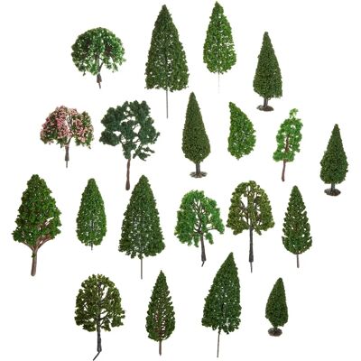 Faller Mixed Forest Trees - Model Railway Accessories Faller Mixed Forest Trees - Model Railway Accessories